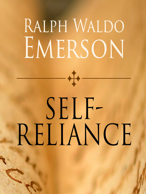 emerson s self reliance emerson s self reliance